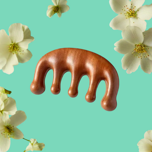 Clofina™ Wooden Scalp Massage Comb